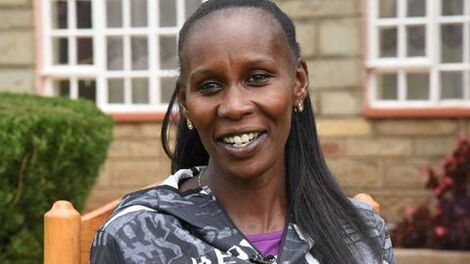 Janeth Jepkosgei Busienei During Past Interview With Nation Africa in September 20, 2020