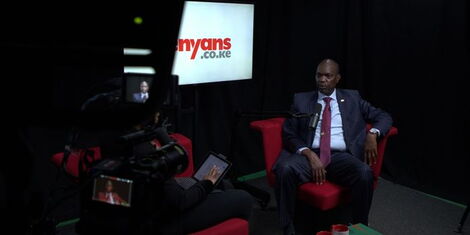 Jubilee party Secretary-General Jeremiah Kioni during an interview with Kenyans.co_.ke on Tuesday, January 24, 2023..jpg