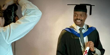 Murathe's Son Graduates With First Class in London [PHOTOS]