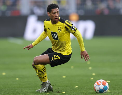 File Photo of Borussia Dortmund player Jude Bellingham