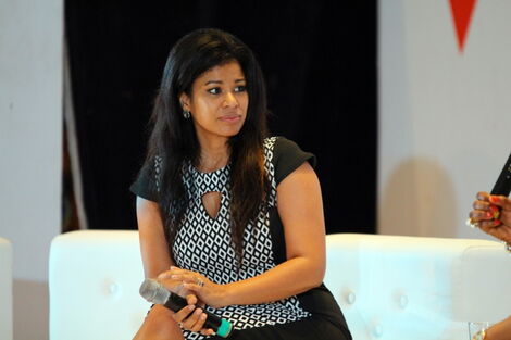 Media personality Julie Gichuru.