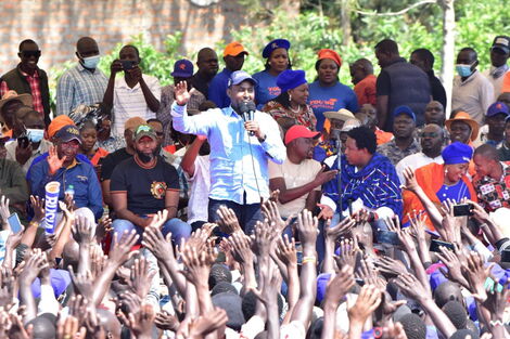 Suna East MP Junet Mohamed Speaking in Busia County on Saturday February 12, 2022