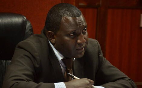 Justice Weldon Korir during a court appearance.