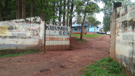 A photo taken outside Kibumbu primary school on Monday, November 28, 2022