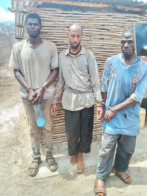 Terrorists who escaped Kamiti Maximum Prison on Tuesday, November 16, were nabbed in Kitui.