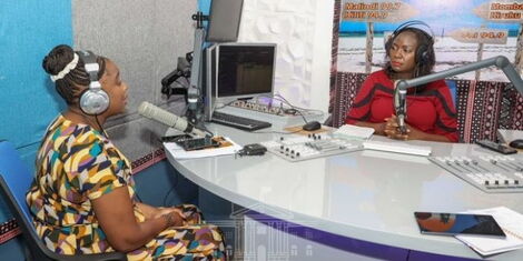 State House spokesperson Kanze Dena during an interview with Radio Kaya on Tuesday 15, 2022.