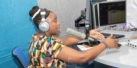 State House spokesperson Kanze Dena during an interview with Radio Kaya on Tuesday 15, 2022.