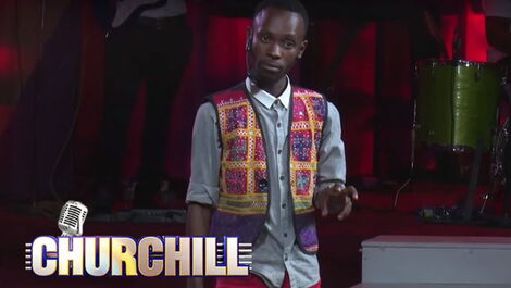 File image of comedian Kasee during a past appearance on Churchill Show