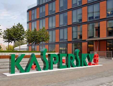 Kaspersky office in Moscow, Russia.
