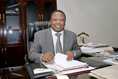 File Photo of DP Ruto's Chief of Staff Ken Osinde at his Office