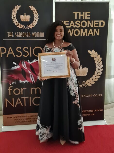 Former KTN Presenter Kendi Ashitiva Receiving International Award on Thursday November 19, 2021