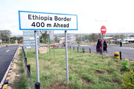 Kenya-Ethiopia border town.