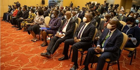 Kenyan Cabinet Secretaries witnessed President Uhuru Kenyatta and his Tanzania counterpart Samia Suluhu sign eight bilateral pacts on Friday, December 10, 2021