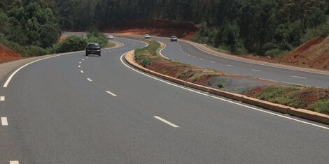 An image of a Kenyan Highway.
