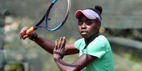 Kenyan Tennis Player, Angela Okutoyi