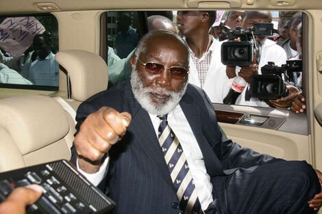 Kenyan billionaire and politician John Harun Mwau