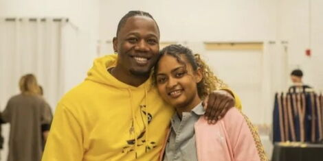 Kenyan businessman Yema Khalif and his wife Hawi Awash.jpg