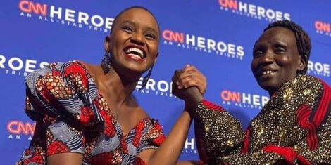 Kenyan engineer Nelly Cheboi during the 2022 CNN Heroes of the Year in New York on Monday, December 11, 2022..jpg