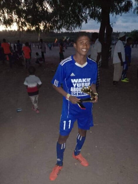 Kenyan footballer Feiswal Mohammed Bamkuu signs with French third-tier side, La Berrichonne de Châteauroux