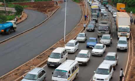 File photo of traffic jam experience in Nairobi