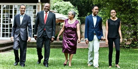 President Uhuru Kenyatta's familiy 