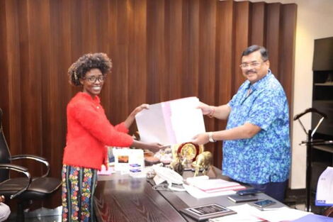 The incumbent MP for Kesses constituency, Swarup Ranjan Mishra aka Mishra Kiprop, is handing out scholarships to his constituents to study in India.