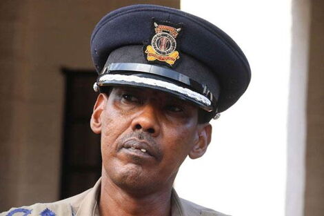 Kiambu County Police boss Ali Nuno