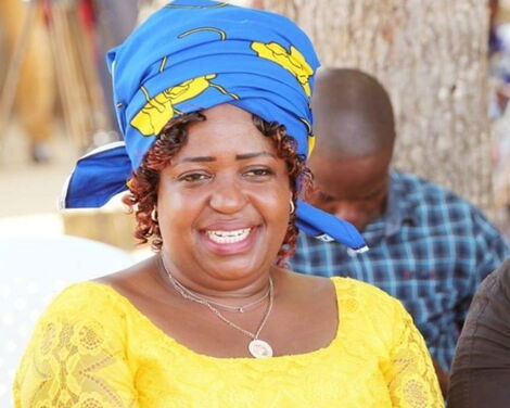 Kilifi Woma Representative Gertrude Mbeyu