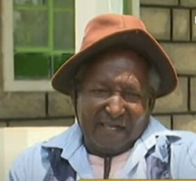 Screengrab of Daniel Kindiki, Kithure Kindiki's father speaking on Saturday May 14 , 2022