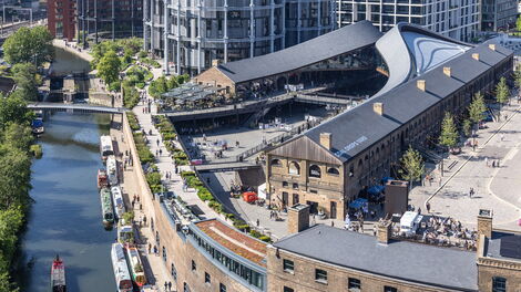 A section of the King's Cross hub in London.