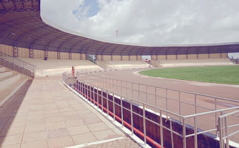 Kinoru Stadium in Meru County in 2021.