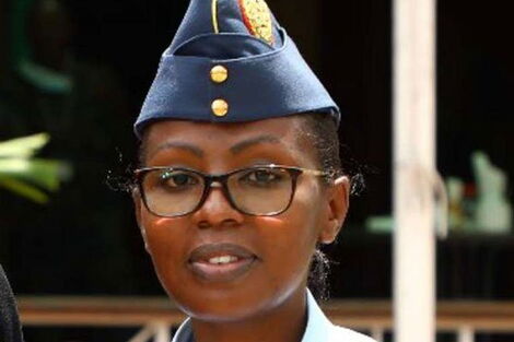  Kenya Defence Forces Spokesperson Colonel Zipporah Kioko