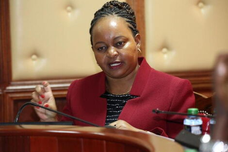 Kirinyaga Governor Anne Waiguru. She was impeached on June 9, 2020.
