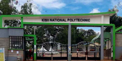 A file image of Kisii National Polytechnic which is a TVET institution offering various certificate programs.