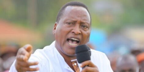 Kitutu Chache South Member of Parliament, Richard Onyonka at a past rally.