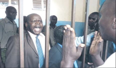 Shinyalu MP Justus Kizito was arrested by police in 2013.