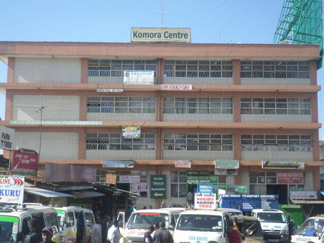 Komora Centre in Eldoret. It is owned by Moses Kiptanui.