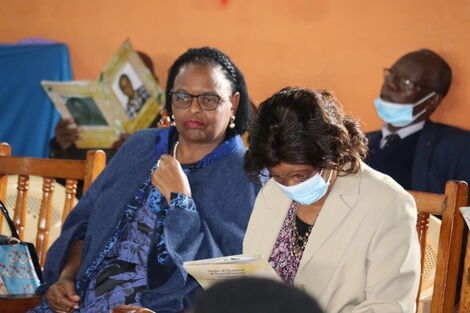 Chief Justice Martha Koome speaking on Wednesday September 7,2022 at a funeral in Meru