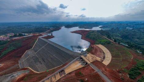 The Ksh24 billion Karimenu II Dam in Gatundu North, Kiambu County.