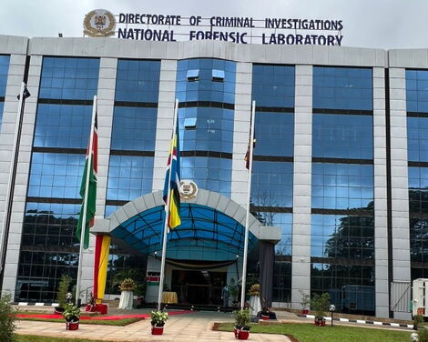 DCI National Forensic Laboratory at DCI headquarters.