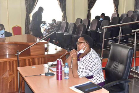 Incoming Kericho County Deputy Governor Lilly Chepngetich Ngok