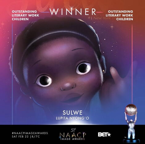 Lupita Nyong'o's children's book Sulwe won at the NAACP Awards held on February 22, 2020.