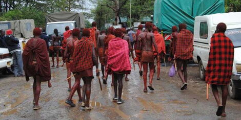 File image of Maasai Morans