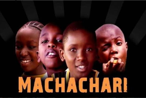 A poster showing the cast of the Machachari show
