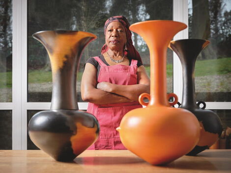 Magdalene Odundo and her artwork