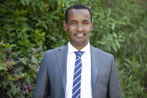 File photo of Former Citizen TV Reporter Mohamed Mahmud 