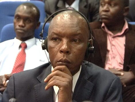 File image of former Mungiki leader Maina Njenga