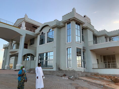 An undated photo of the official residence of the Mandera County Governor.