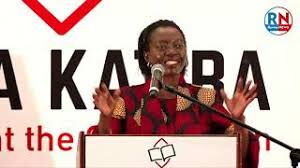 Martha Karua during the launch of the Linda Katiba Movement on February 1, 2021.