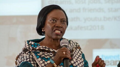 File image of NARC Kenya party leader Martha Karua